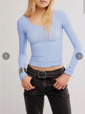 Free people love letter long sleeve